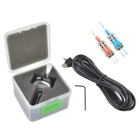 DIY CNC Touch Probe For XYZ Axis 3D Digitizing Edge Finder with 6 mm Shank and 2.0 mm Tungsten Ball Tip, kit with case and cable.
