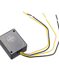 Rugged Electromagnetic Brake Rectifier With Minimal Vibration For Ultra Smooth Operation Built Tough With ABS Shell Epoxy Potting And CNC Aluminum Heat Dissipation Plate Model MH20TC on white background