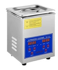 Heavy Duty 2L Ultrasonic Cleaner For Vinyl Records, Jewelry Watch And Glasses Cleaning. Stainless steel unit with digital timer.
