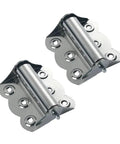 Stainless Steel Butterfly Hinge With Auto Closing Flush Mount Rustproof Spring Cabinet Door Hardware Built To Last 2 Pack