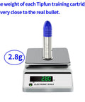 22LR Snap Caps Training Rounds Pack For Safe Loading And Firing Practice Realistic Dummy Cartridges With Blue And Silver Finish 2.8g