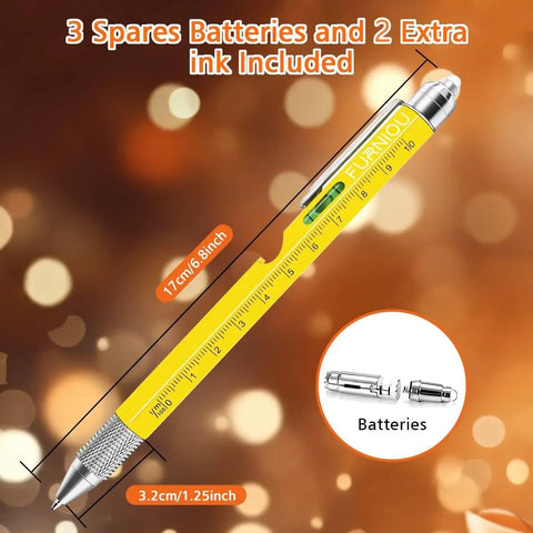 9 In 1 Multi Tool Pen Set For Men And Women Stocking Stuffers Gift Idea For Dad Husband Boyfriend Grandpa Christmas Birthday