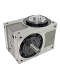 Premium Cam Indexer For Industrial Automation Flange Mount with shiny metal finish, compact design for precise movement.