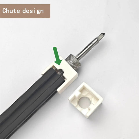 Aluminum Extrusion Drill Guide And Tap Jig For 2020 And 2040 European Profiles M4 M5 M6 And M10 Drill Holes With Access Bushing