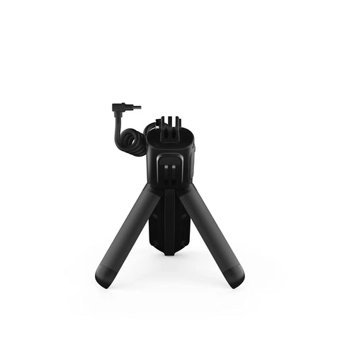 Front view of Volta Battery Grip for Action Cameras All Day Power One Hand Easy Grip USB C Connectivity Fits GoPro and More Renewed