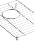 Riverby Right-Hand Kitchen Sink Rack In Stainless Steel, No-Nonsense Durability, Dishwasher Safe, With Protective Rubber Feet