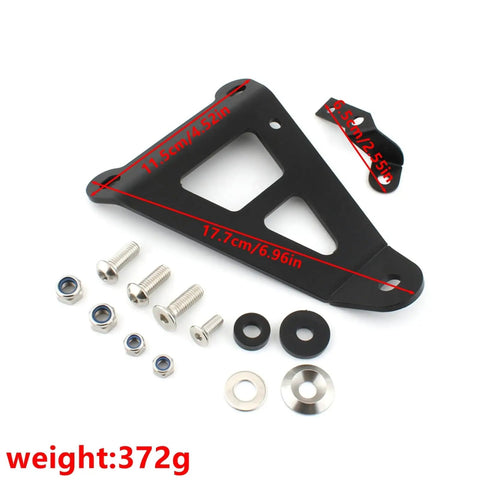 Upgrade Your Ride With These Heavy Duty Exhaust Hanger Muffler Bracket Kit Made For Kawasaki Ninja250 And Ninja300 Models From 2013 To 2018 Featuring Thick Iron Build Superior Durability Plus That Sweet Black Finish Youve Been Searching For Today black iron exhaust hanger bracket kit with bolts and spacers
