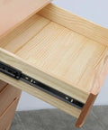 Full Extension Drawer Slides With Ball Bearing Rails 22 Inch Side Mount Track Kit For Kitchen And Furniture Drawers Stainless Steel 3-Section Sliding Runners For Smooth Easy Install on wooden drawer