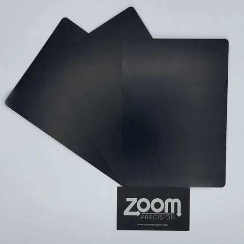 Blank Anodized Aluminum Engraving Sheets 3 Pack Pro Grade For Serious DIYers Etching And Crafting With Electronic Cutting Machines