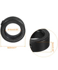 Heavy Duty Shaft Collar Set Screw Style Clamping Collars 9 Sixteen Inch Bore Carbon Steel Black 4 Pack dimensions