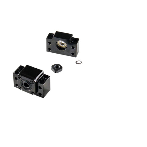 600mm SFU1605 RM1605 Ball Screw Kit With BK12 BF12 End Support And End Machined Ball Nut Housing CNC Machines