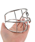 Heavy Duty Guide Rail Assembly for XC2000e Orange Juicer Replacement Part, sliding stainless steel track shown in hand