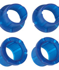 Blue bushings from Beefed Up Transmission Shift Bushing Repair Kit Fits Toyota 4Runner Camry Celica Cressida MR2 Supra Tacoma Pickup Gear Shifter Bushing Replacement For Smooth Precise Shifts
