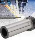 Premium C40ER32M100L Straight Shank Chuck Holder for CNC Milling with 0.01mm Ultra Precision And 40CR Steel Build for deep cavity machining.