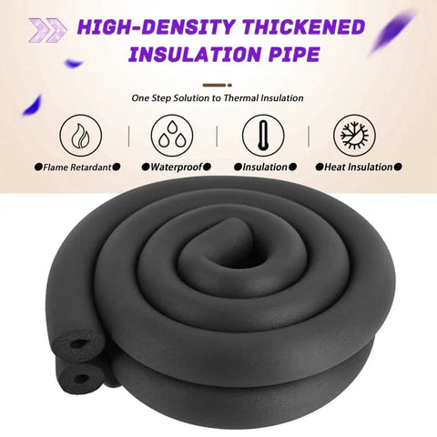 High Temperature Pipe Insulation Foam Tubing For Steam And Water Lines Do It All Foam Tube With Multiple Inner Diameters and Lengths