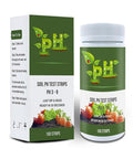 Soil pH Test Strips Kit for Garden Lawn Vegetables and Flowers Indoor and Outdoor Plants Accurate pH 3.5 to 9 Test Paper with Color Chart
