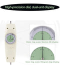 Handheld Force Gauge NK20 Analog Push Pull Gauge With One Percent Accuracy Portable Pro Grade Precision Measuring Instrument For Experiments Electronics Auto Parts And Industrial Testing, dual-scale dial