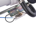 Close-up of Ford Fuel Tank Sending Unit Replacement For 1999-2003 F250 And F350 Super Duty With 7.3L Diesel Fits 137 158 172 In Wheelbase OE FG239A PS175 F81Z9275AJ with hoses and mounting components visible