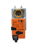Heavy Duty Modulating Damper Actuator 4Nm Torque 24V AC DC with quick response vent control installation.
