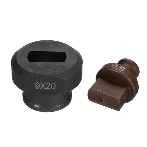 Pro-Grade Hydraulic Hole Punch Die 9x20mm For Precise Oval Holes In Electric Hydraulic Punching Kit MHP-20 JP-20