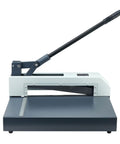 Heavy Duty Manual Plate Shear 12 Inch Guillotine Sheet Metal Cutter for steel and aluminum, solid steel frame, precision hand tool.