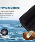 Two Pack Refrigerator Water Filter That Fits 9690 Series Delivers Clean Water With 99 Percent Chlorine Reduction BPA free carbon