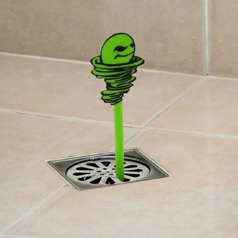 Hair Grabber Drain Snake 5 Pack for Sinks and Showers Keeps Drains Flowin in tiled floor drain