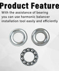 LS Harmonic Balancer Installation Tool With Bearing For GM V8 LS Engines 1997 And Up Crank Pulley Installer bearings