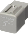 RY71T Ignition Relay For Cars And Trucks, Premium Aftermarket Replacement Module, Easy Install, Durable Electrical Relay For Reliable Engine Cranks, Fits Multiple Vehicles, Great Longevity And Performance, gray 12V relay