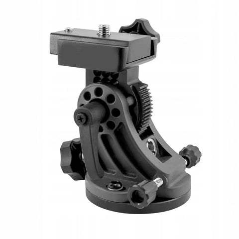 Pro Grade Aluminum Equatorial Telescope Mount With 0 To 70 Degree Tilt Wedge Latitude Base, heavy duty precision dual knobs