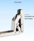 Hidden Cabinet Door Hinges 90 Degree Invisible Folding Hinge 4 Pack With No Visible Hardware For Flush Mount Doors Easy Install