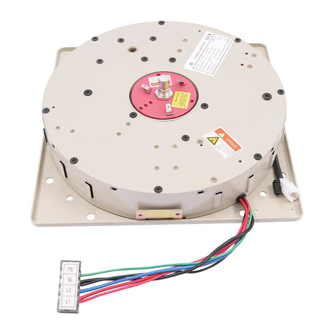 Heavy Duty Electric Chandelier Winch Hoist With Remote And Wall Switch Smooth Lifting System For Pendant Lights sturdy motorized base with wiring and control panel.