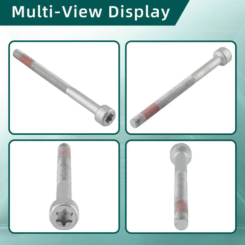 Lower Fuel Injector Nozzle Seal Copper And Bolt Washer Kit bolts multi-view for Dodge Sprinter Diesel 2500 2003 to 2006