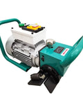 Portable Electric Beveling Machine Rolls In Easy To Bang Out Clean 30 To 60 Degree Plate Edges For Flawless Weld Prep With Rugged Cast Iron Rollers Built Tough, side view.