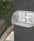 Badass Wall Mount Outlet Cover Heavy Duty Waterproof Box For Ev Charge Stations protecting sockets from rain outdoors.