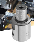 Pro Grade Stainless Steel Chuck Connecting Rod For K01-50/63 And K02-50/63 Mini Lathe Chucks M14x1 shown on a lathe machine
