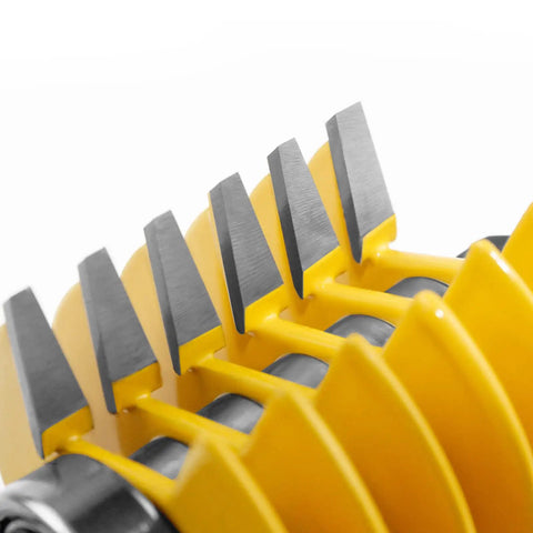 Adjustable 2 Tooth Finger Joint Router Bit For Woodworking Pros, 8mm To 16mm Shank with sharp alloy steel blades.