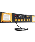 Heavy Duty Commercial Grade Power Station With Six Outlets And Two USB Ports Built In Cradle And Pivoting 1000 Lumen LED Lights