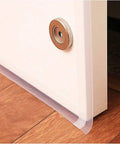 Door Bottom Seal Strip For Glass Doors And Shower Enclosures, Easy Install Weatherproof Rubber Flex Seal under white door