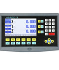 Rock Solid Digital Caliper Ruler With Bright LCD Screen And Linear Scale Encoder display showing 0.000 measurements for X, Y, Z axes.