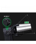 Pro Grade Laser Rotary Attachment For 3D Printers With Heavy Duty Shaft Kit showing 45-degree angle adjustment feature.