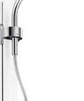 Spa Rain Shower Head With 7.9 Inch Rain Coverage That Feels Like A 20 Inch Head, 45 Percent Water Savings, 17 Inch Adjustable Sliding Arm