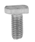 Close-up of a single screw from the 20 Piece M6 Stainless Steel Screws With Flange Nuts Set 304 Grade Hardware Fasteners