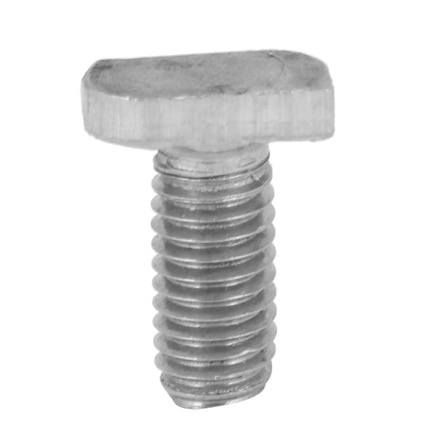 Close-up of a single screw from the 20 Piece M6 Stainless Steel Screws With Flange Nuts Set 304 Grade Hardware Fasteners