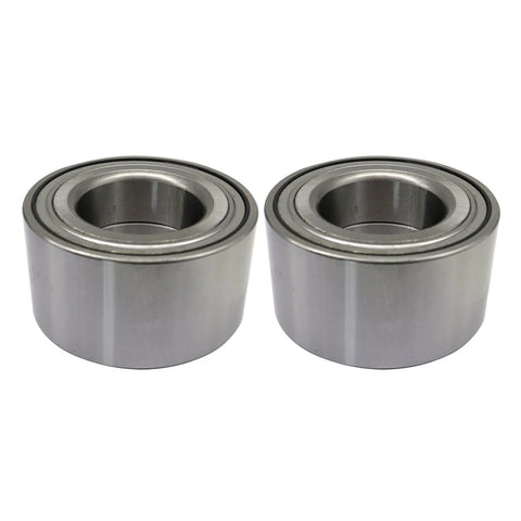 Rear Wheel Bearing Set 1 Pair For Jeep Grand Cherokee 2011 Through 2021, Dodge Durango 2011 Through 2019, Mercedes Benz ML GL GLE Series 2012 Through 2016 Ready To Roll Fits 510116 GRW25 WB000050, showing two steel bearings