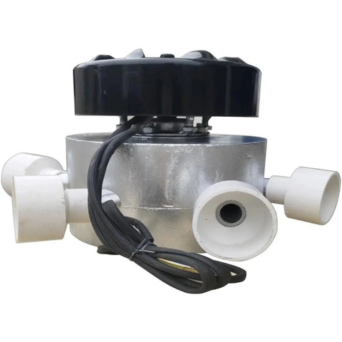 Front view of 3kW Water Turbine Generator Direct Injection Tech 110V 220V Output 3500RPM Portable Hydroelectric Power