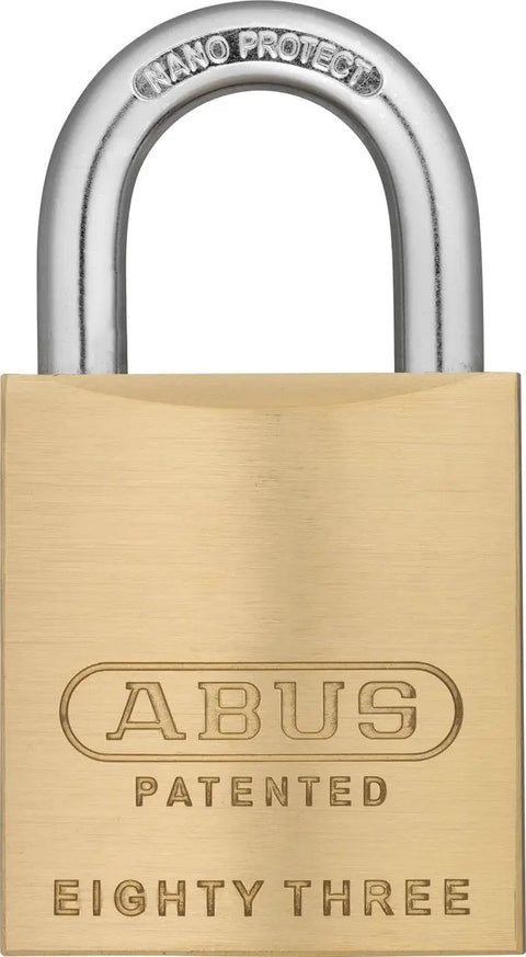 Brass 45mm Padlock Built Tough For Toolboxes Gates And Storage Units High Security Grade With Zero Bitted Core For Maximum Pick Resistance