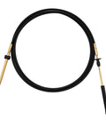 Throttle Shift Remote Control Cable 15 Foot With Adjustable Thumb Knob And Plastic Eye End 173115 0173115 coiled view