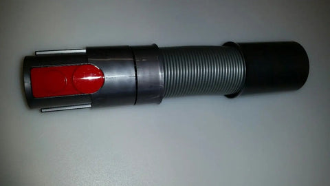 Extension hose from V8 Cordless Vacuum Tool Kit with Mattress Attachment, Soft Dust Brush, Extension Hose, and Stubborn Dirt Brush.