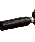 Beefy Heavy Duty CNC Machined 1/2x28 Threaded Enhancement Adapter With 3.8 Inch Precision Alignment Device in oxide black finish